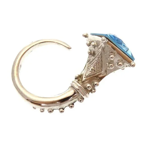 Dior Ring Metal 13 Blue - Picture 2 of 5